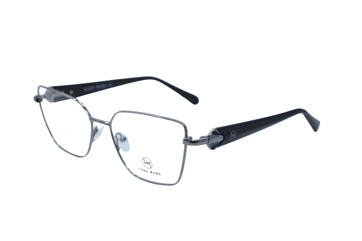 9017 Women Square Metal Eye Frames